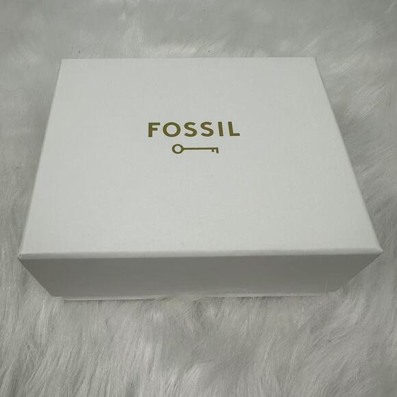 Fossil White Dial His and Hers Multifunction Two-Tone Steel Watch Set BQ2737SET - Picture 5 of 5